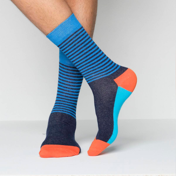Multi Color Casual Long Socks [mb199-women-L-02]