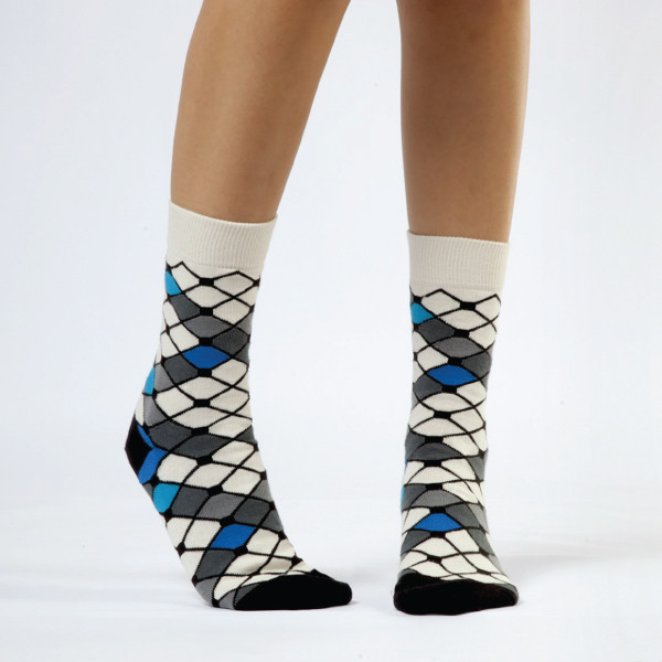 Multi Color Color Casual Socks [mb249-men-L-21]