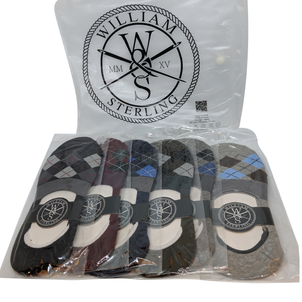 6 Pairs No Show Loafer Socks [Combo 12]