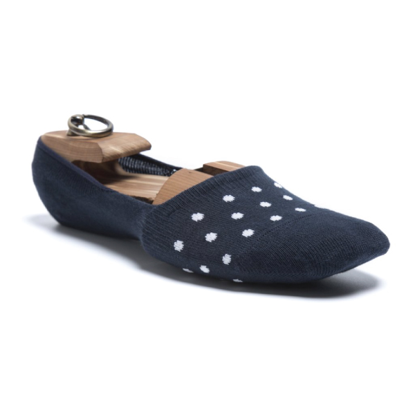 Navy Blue Color Casual Loafer Socks [No Show Socks_07]