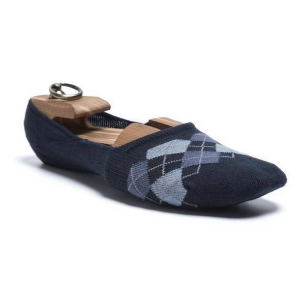 Navy Blue Color Casual Loafer Socks [No Show Socks_06]