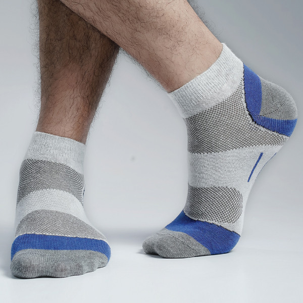 Cream Color Casual Ankle Socks  [mb199-men-A-19cr]