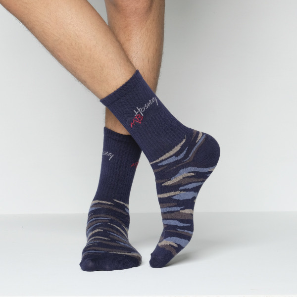 Multi Color Color Casual Socks [mb249-men-L-08]