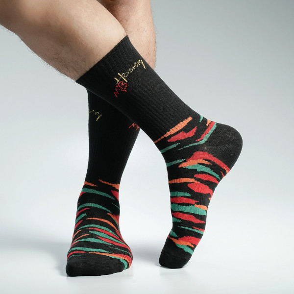 Multi Color Casual Socks [mb249-men-L-12]
