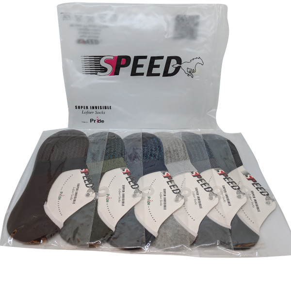 6 Pairs No Show Loafer Socks Combo [Combo 3]
