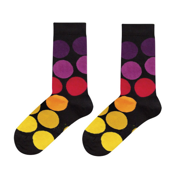 Black Color Casual Long Socks [mb199-women-L-15]