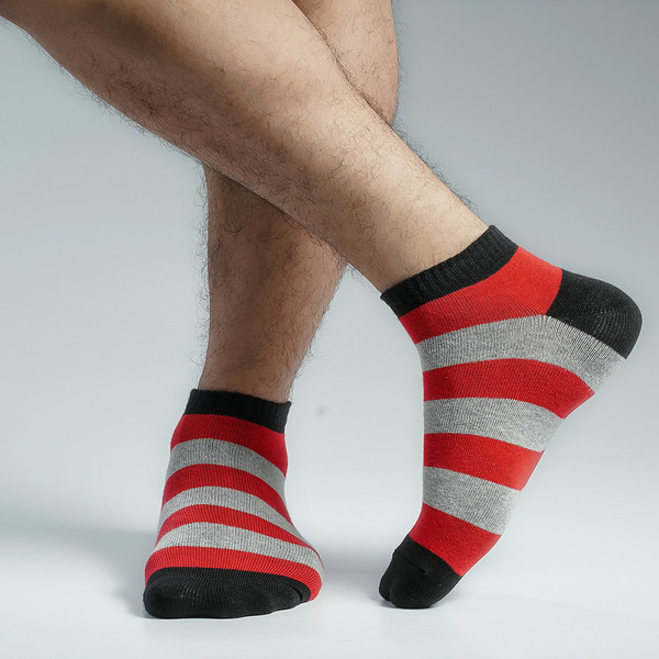 Multi Color Casual Ankle Socks [mb129-men-A-01C]