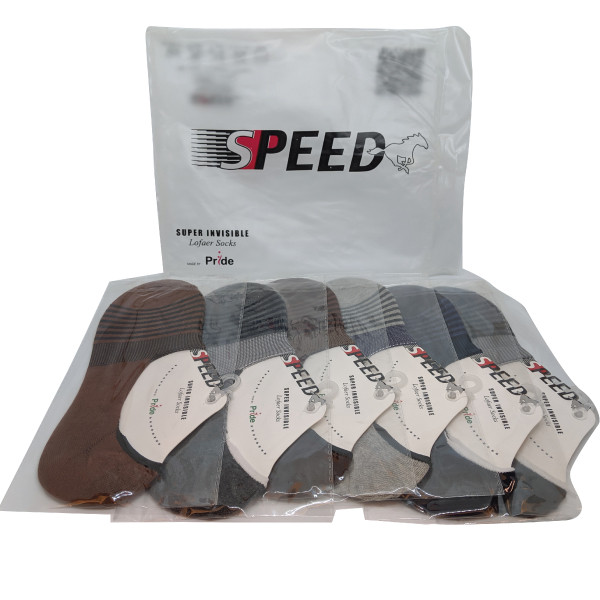 6 Pairs No Show Loafer Socks Combo [Combo 2]