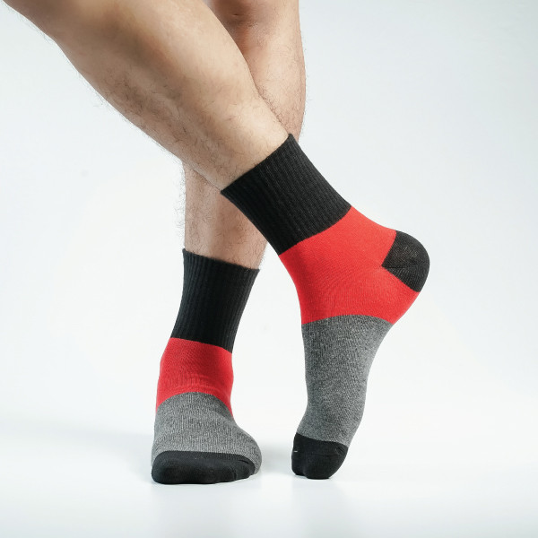 Multi Color Casual Ankle Socks  [mb199-men-A-02(E)]