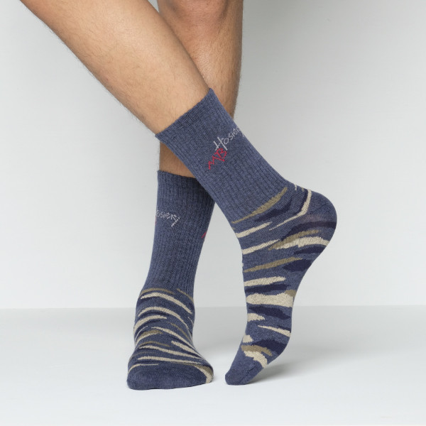 Multi Color Color Casual Socks [mb249-men-L-10]