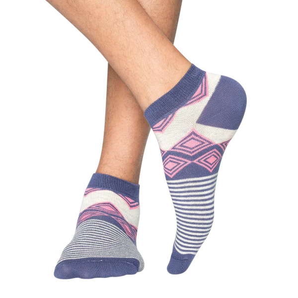 Multi Color Casual Ankle Socks  [mb179-women-A-01ml]