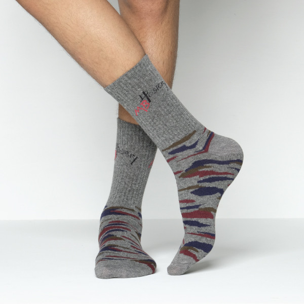 Multi Color Casual Socks [mb249-men-L-16ml]